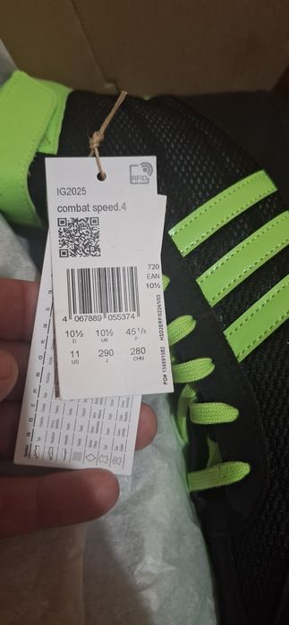 Борцовки Adidas combat speed 4 номер 45 1/3
