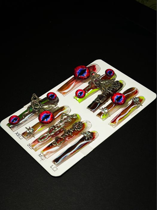 Накладные ногти (типсы) ручная работа