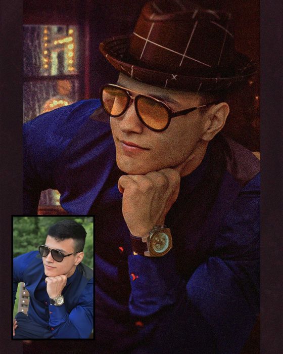 Изработка на дигитални картини и поп арт портрети по поръчка