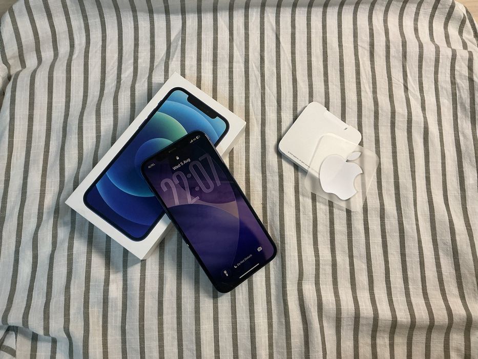 iPhone 12, 128 GB, темно синий