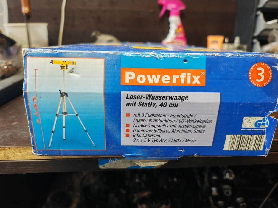 Чисто нов лазерен нивелир Powerfix laser 670