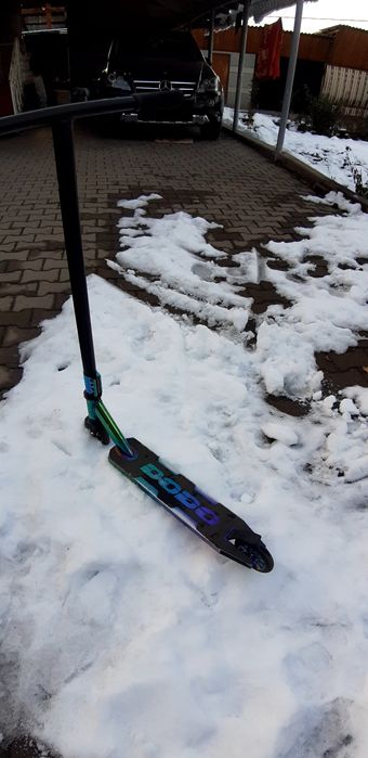 Обмен трюковой самокат фирмы BOBO