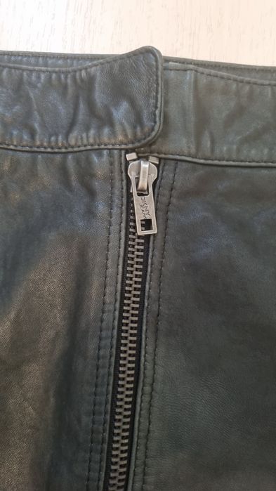 Fustă piele naturală DKNY S/M