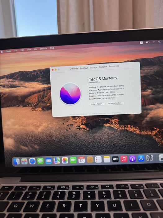 Macbook Pro 2015 ( 13,3 - inch Retina Display)