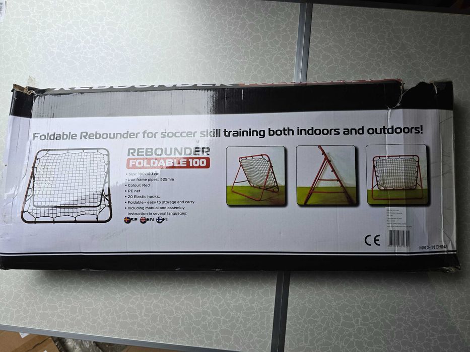 Poarta de fotbal rebounder, nou la cutie