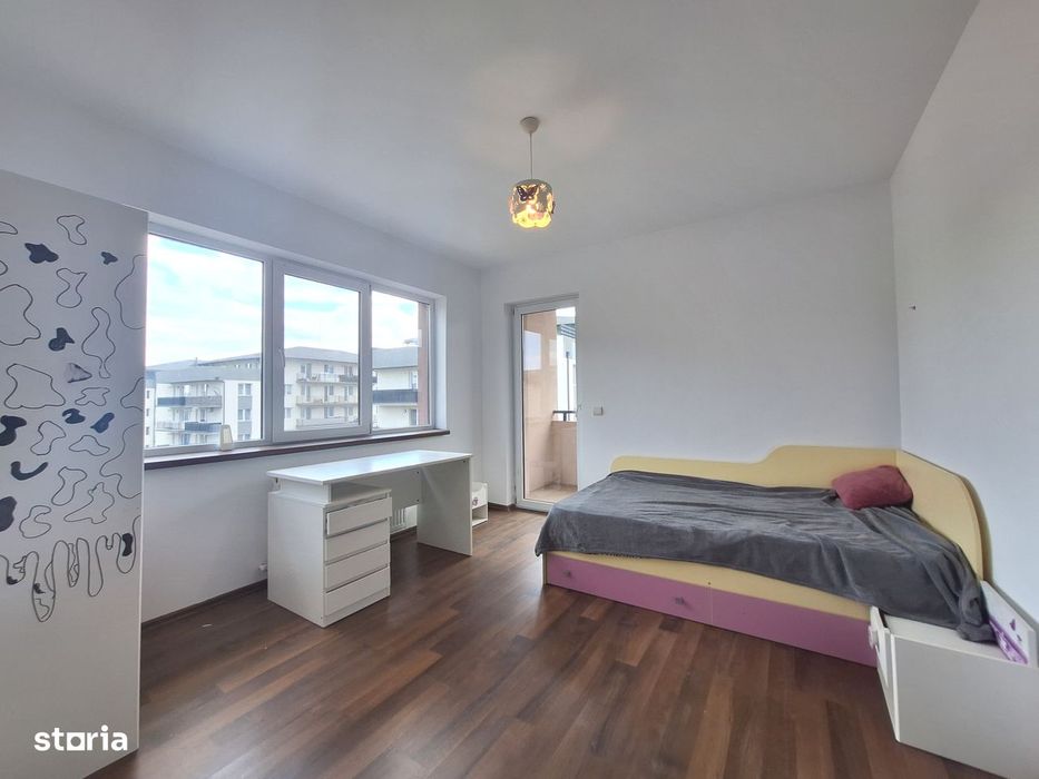 Apartament cu 3 camere, 2 balcoane, 61,19 mp, zona Terra — fotografia 3