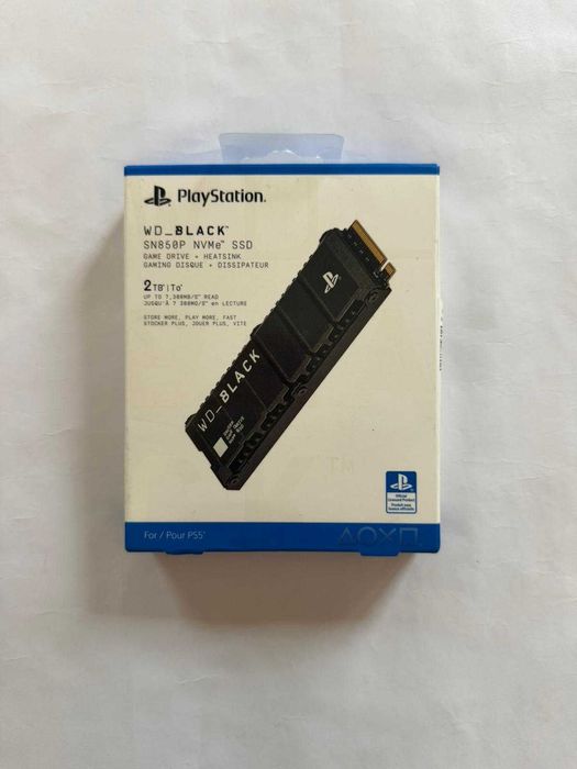 SSD Western Digital Black SN850P Heatsink, 2TB ! SIGILAT + Garantie !