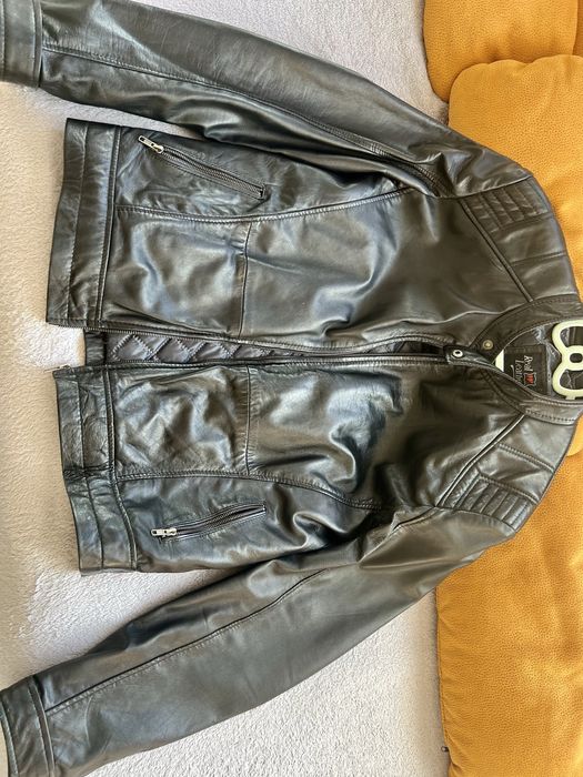 Мъжко яке естествена кожа