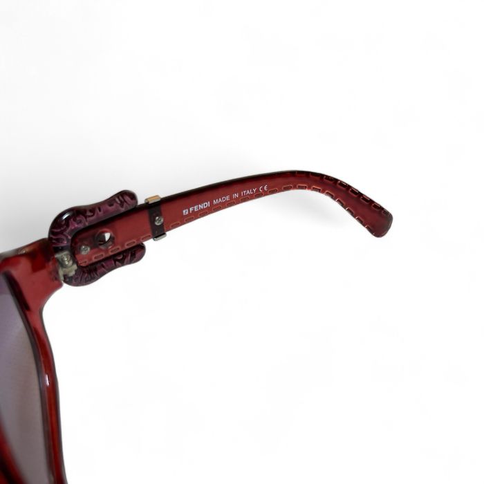 Дамски очила Fendi Buckle Wine Sunglasses