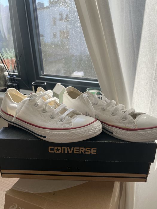Tenisi Converse albi