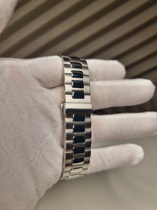 Seiko Mod Nautilus Degradee Blue Dial