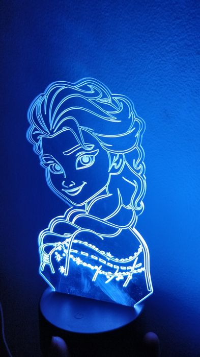 Lampa de veghe personalizată