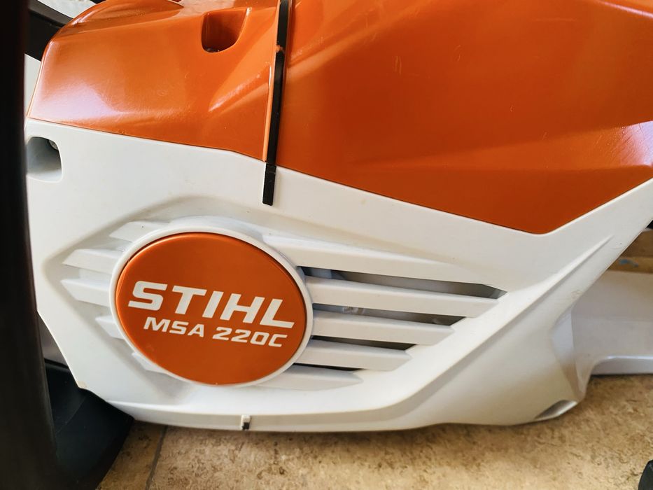 Stihl msa 220 drujba de lemn