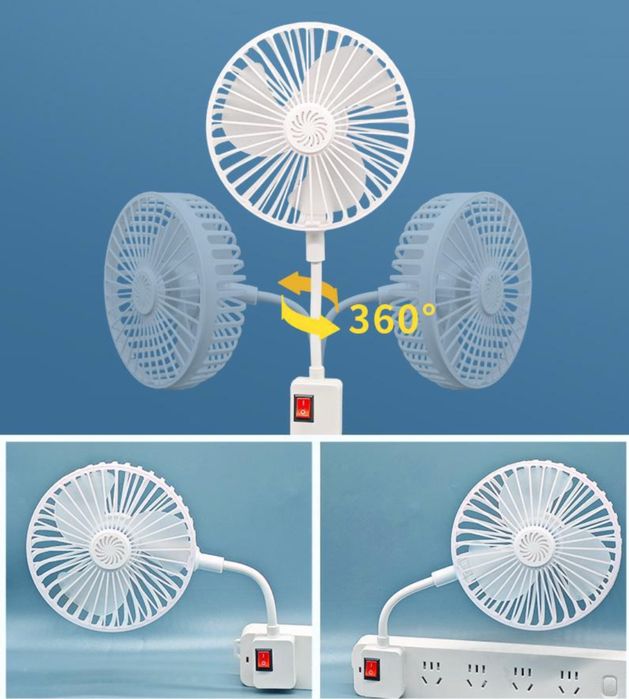 Вентилятор с освежителем воздуха