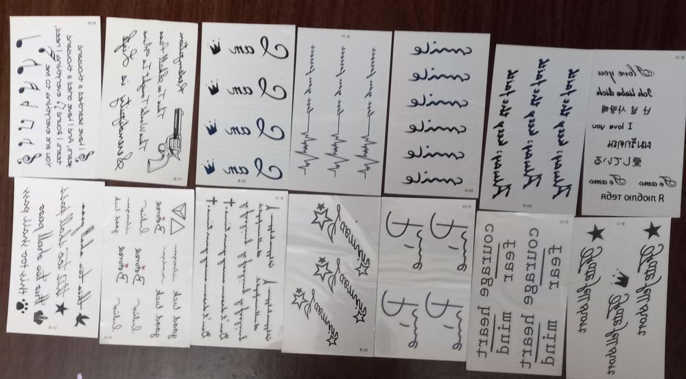 Наклейки на тело