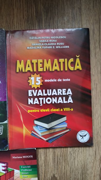 culegeri/ manuale școlare, 5 lei/ toate.