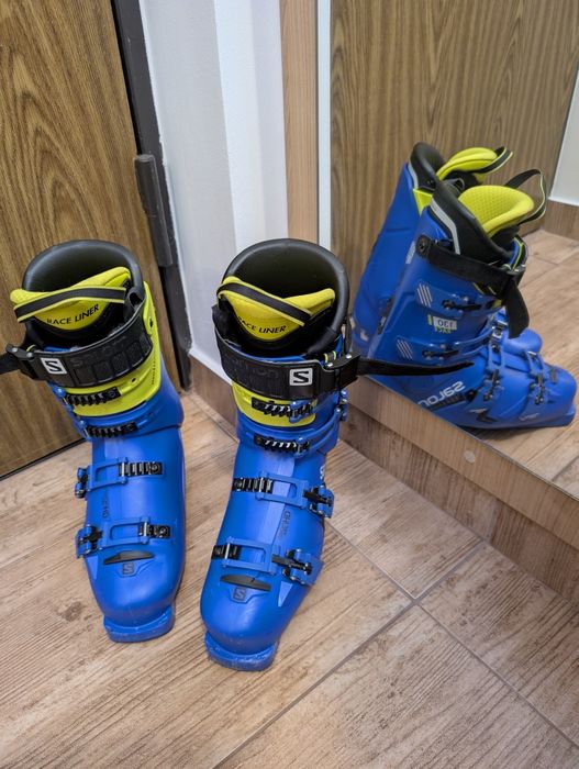 Clăpari Salomon s/pro 130,nr mondo 28 , flex 130, carbon ,custom fit