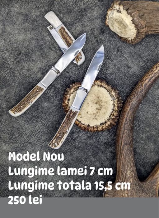 Briceag traditional , manere coarne de cerb