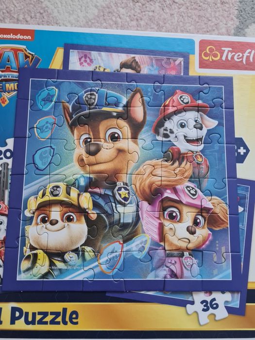 Puzzle Paw Patrol 3in1