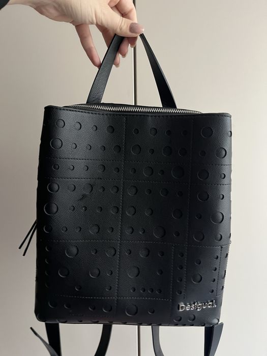 Черна раница Desigual