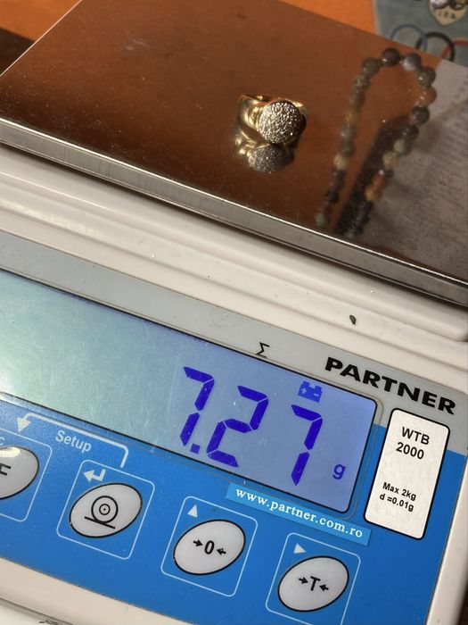 Inel aur 18kt.cu diamante 0.55ct