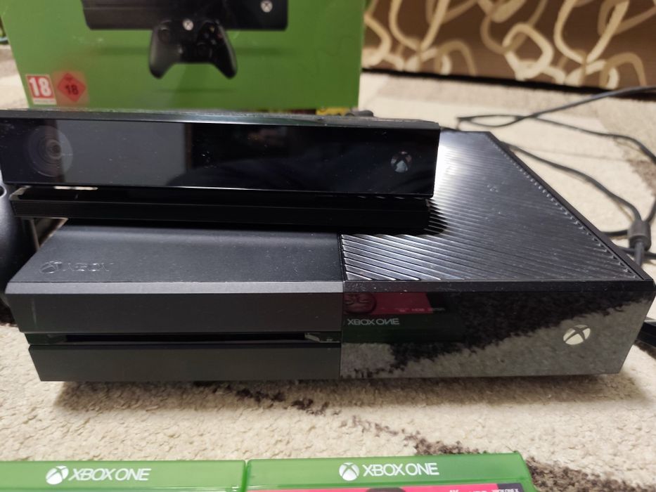 Xbox one  cu kinekt si jocuri