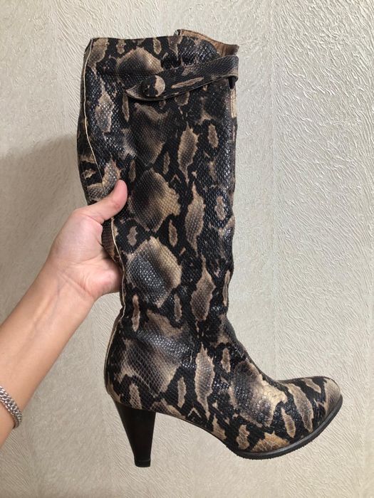 Сапоги зима кожа, размер 35-36