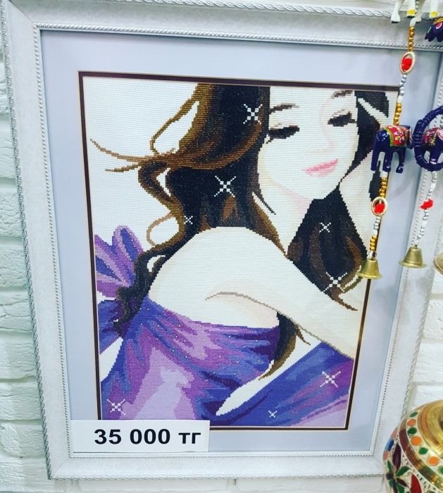 Картины вышивка крестиком.
