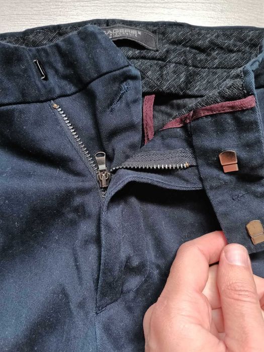 Pantaloni Messagerie Patrizio Piscaglia Regular Fit, Navy Blue Size 48