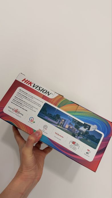 камера видеонаблюдения Hikvision ColorVu 180°