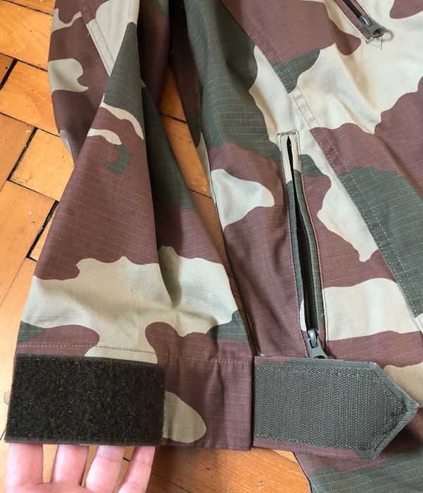 Военна камуфлажна шуба с подплата
