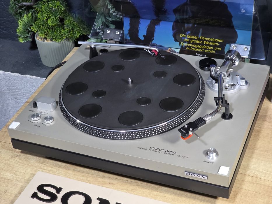 Pick-up SONY PS-3300, retro, direct drive, doza sony nd-134g, made in Japan