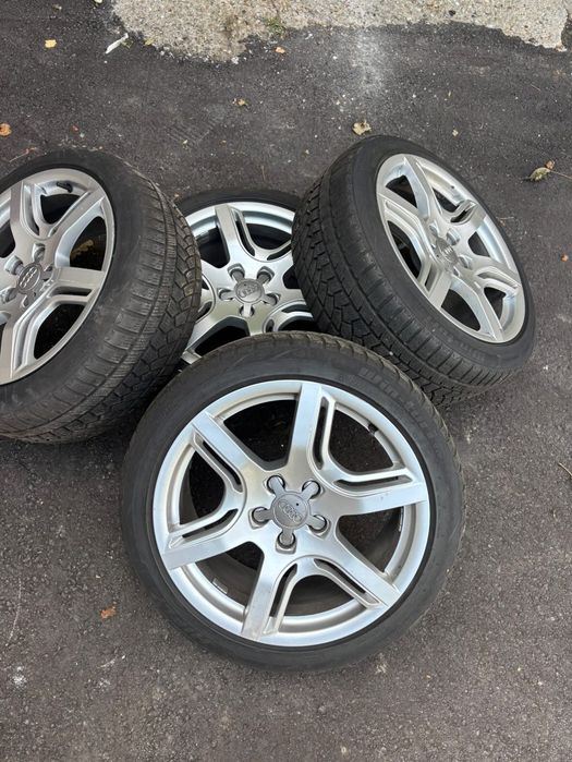 Зимни гуми с джанти Audi/18*5x112 оригинални