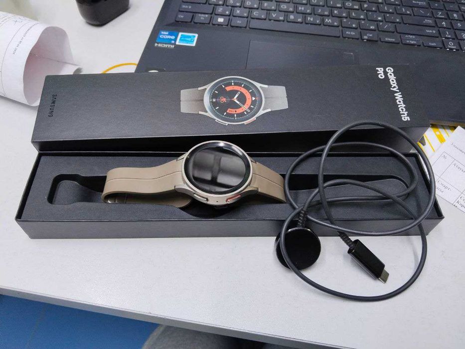 Samsung Galaxy Watch 5 Pro 45mm г.Атырау Вокзалманы 3а 25а лот:908621