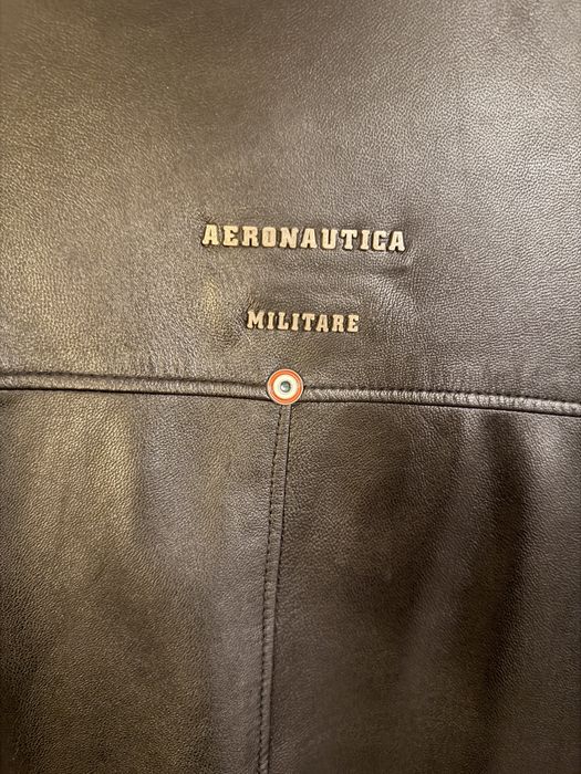 Geaca piele noua Aeronautica Militare marimea L-XL, pret 750 lei