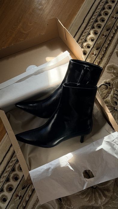 ZARA ботильоны черные