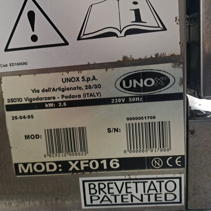 Конвектомат UNOX XF016