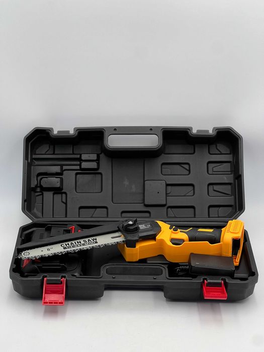 Цепная пила Ubay UB-208BL | АКБ 20 В | 8 и 10 дюймов | 2 аккумулятора