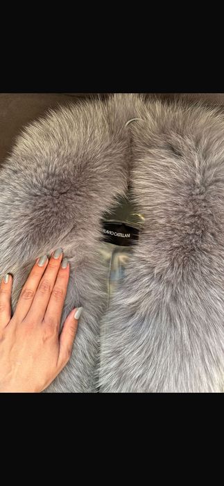 Palton lână cașmir blană vulpe Flavio Castellani