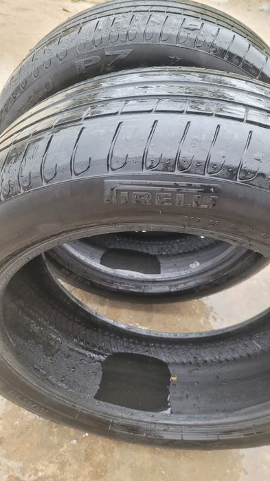 Vind anvelope vara 245 45 r18 în stare buna 200 lei amândouă