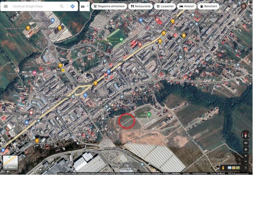 Vand Teren Intravilan Mioveni, 450 mp, langa blocuri