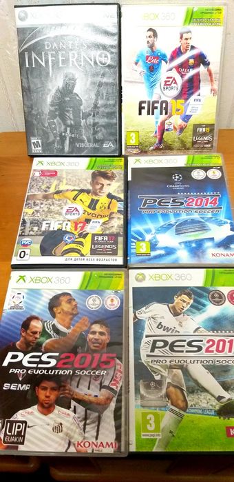 Диски на  XBOX  360