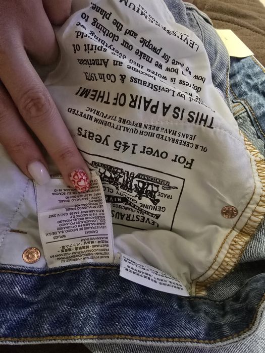 Мужские джинсы levi's