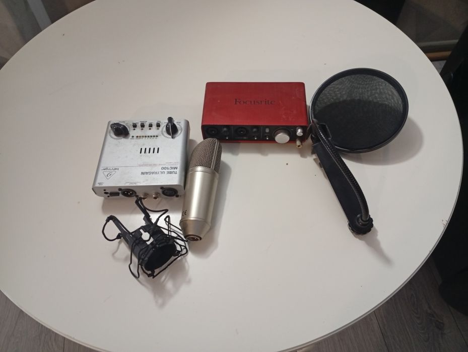 Set microfon inregistratlri studio  1000 lei