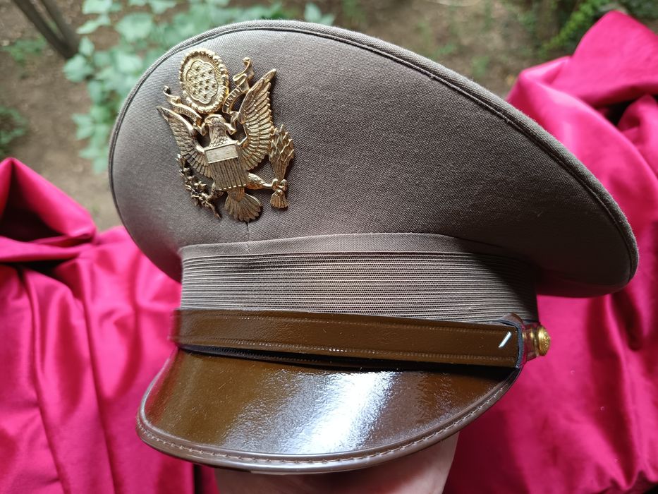 US Army Chipiu (caschetă) ofițer post WW2/Colecție/Decor/Militaria