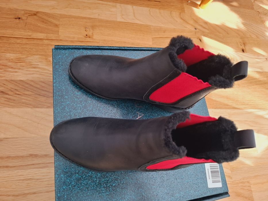 Ghete Jodhpur EMU AUSTRALIA - Ellin Pop W12163 Black/Berry