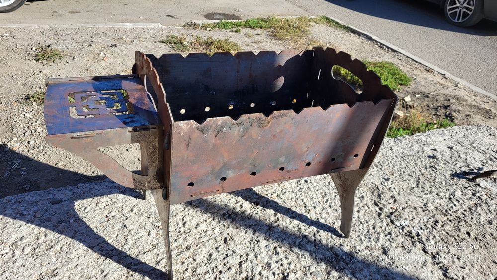 П мангал компактный