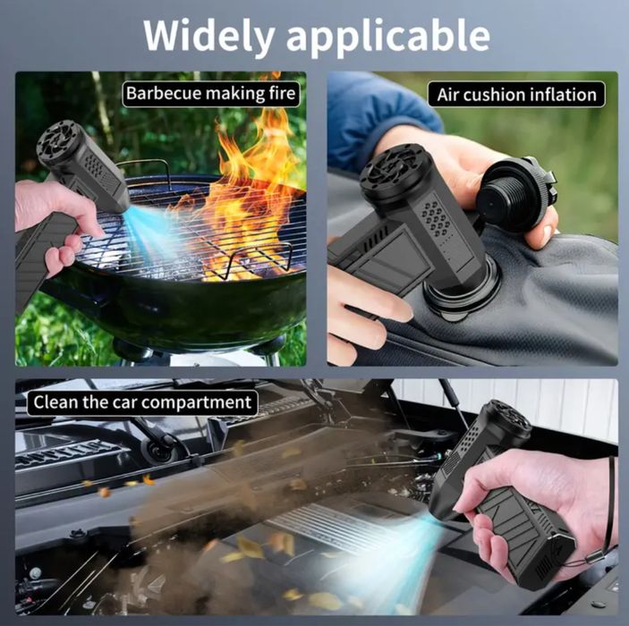 Suflanta aer comprimat, 4trepte de viteza, lanterna, incarcare usb
