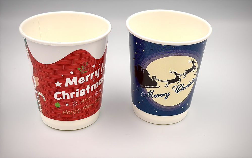 PAHARE 245ml 8oz CRACIUN 0,50bani bucata