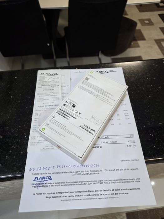 iPhone 17 Pro Max 256GB. SIGILAT !! 4 Ani Garantie